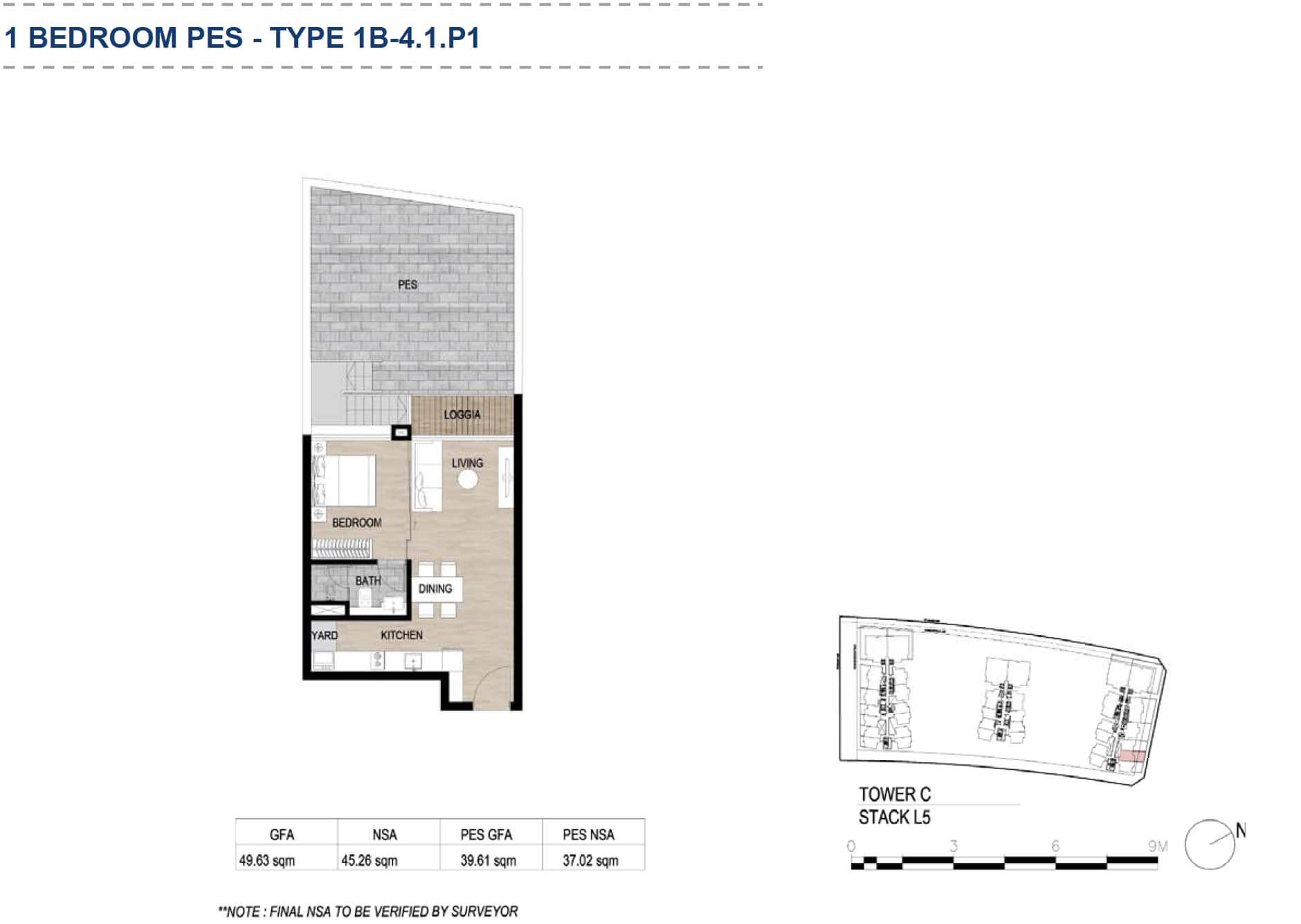 Floor plan of Metropole Thu Thiem garden apartment in District 2