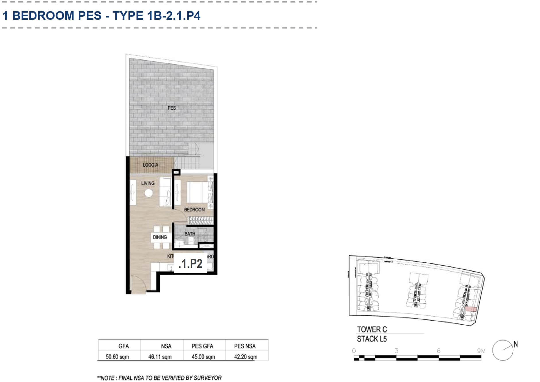 Floor plan of Metropole Thu Thiem garden apartment 5