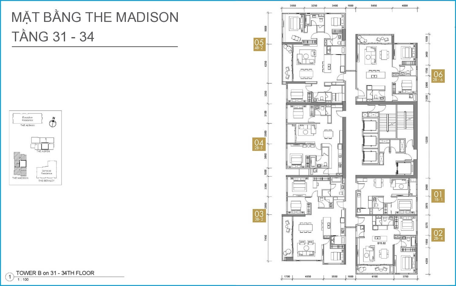The Madison Gateway Thao Dien apartment in District 2