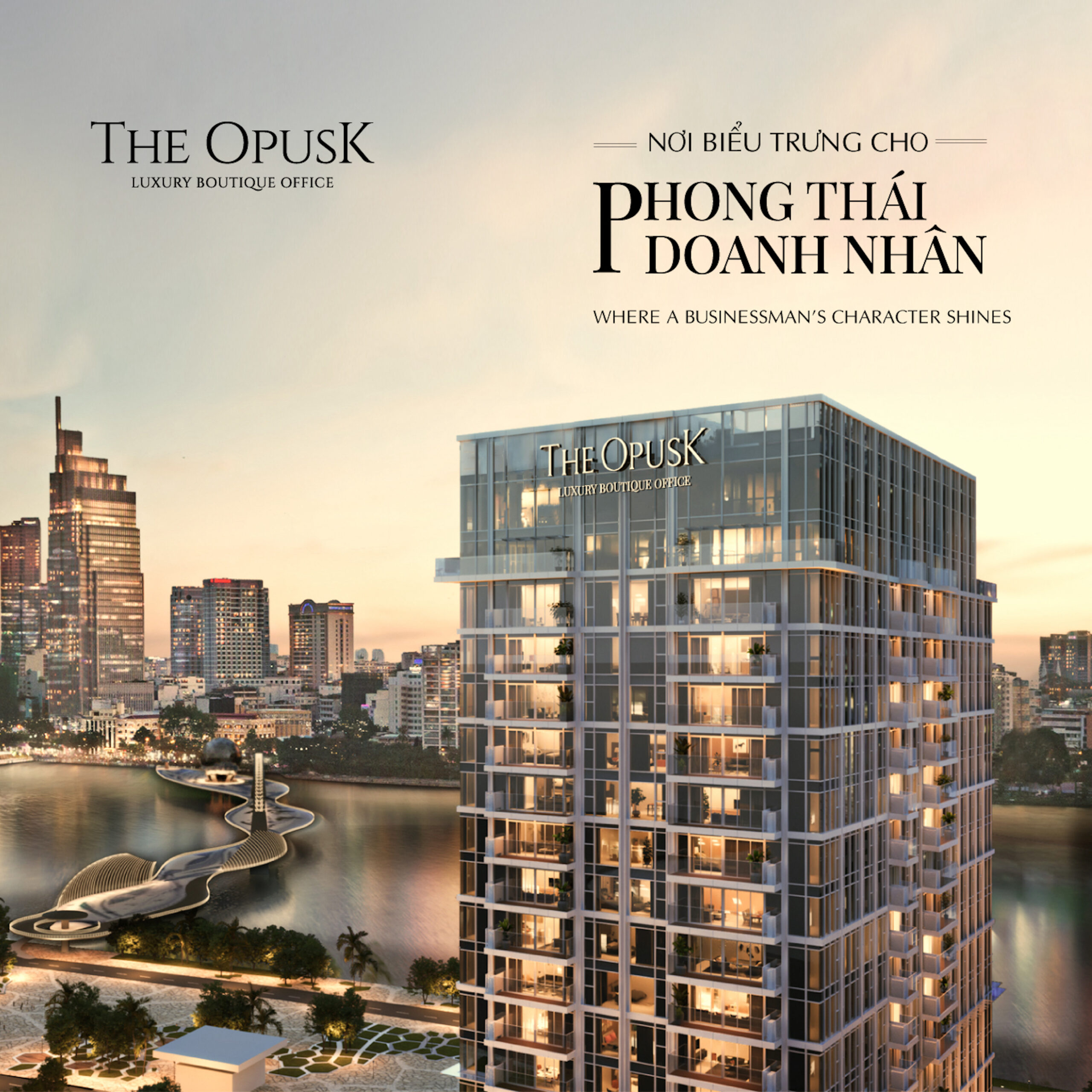 Dự án căn hộ văn phòng The OpusK Residence - mua bán và cho thuê căn hộ The OpusK Residence The Metropole Thủ Thiêm
