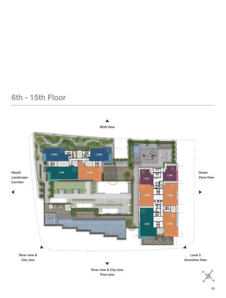 Mặt Bằng Căn Hộ Cove Residences – Empire City Thủ Thiêm