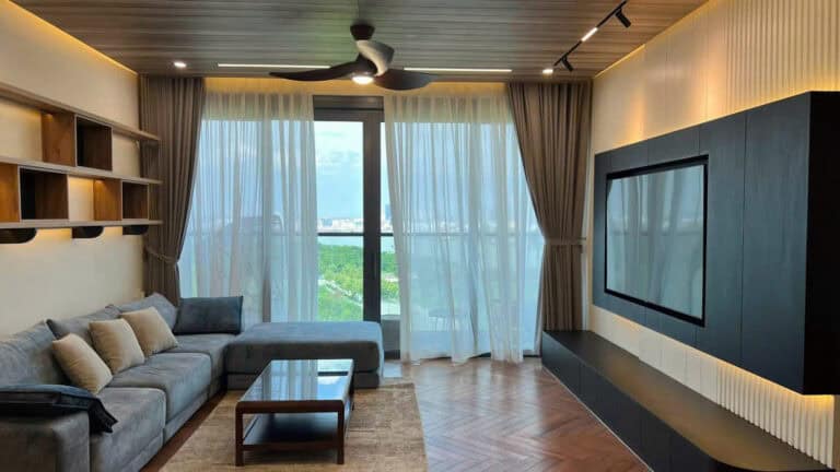 3 Phòng Ngủ Cove Residences 164m2, Full NT, View Sông Q1