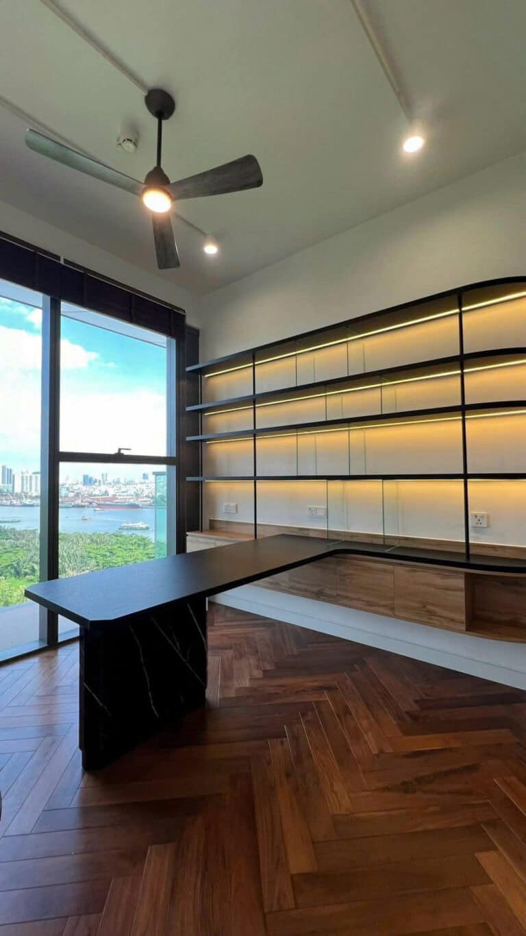 3 Phòng Ngủ Cove Residences 164m2, Full NT, View Sông Q1 - Hình 8