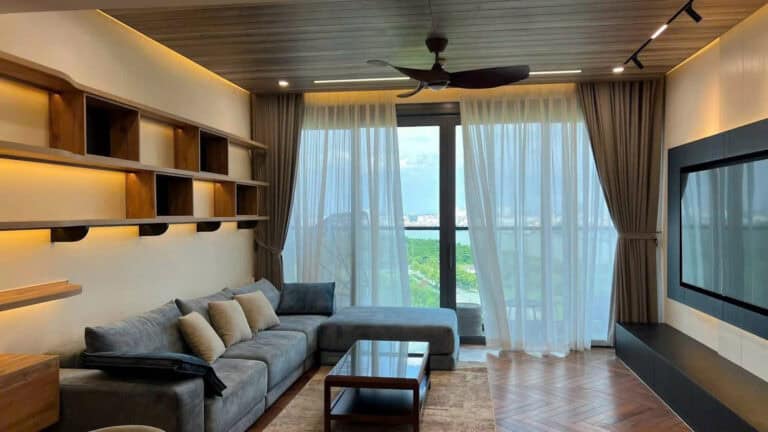 3 Phòng Ngủ Cove Residences 164m2, Full NT, View Sông Q1 - Hình 4