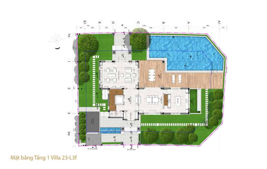 Layout Biet Thu Saroma Villa Khu Do Thi Sala Thu Thiem Tp Thu Duc 12 City Rise