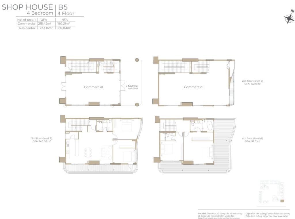 Layout Mat Bang Shophouse Zeit River Thu Thiem Tp Thu Duc Khoi De Podium City Rise