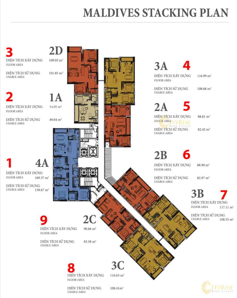 Mat Bang Can Ho Maldives Dao Kim Cuong Tp Thu Duc City Rise