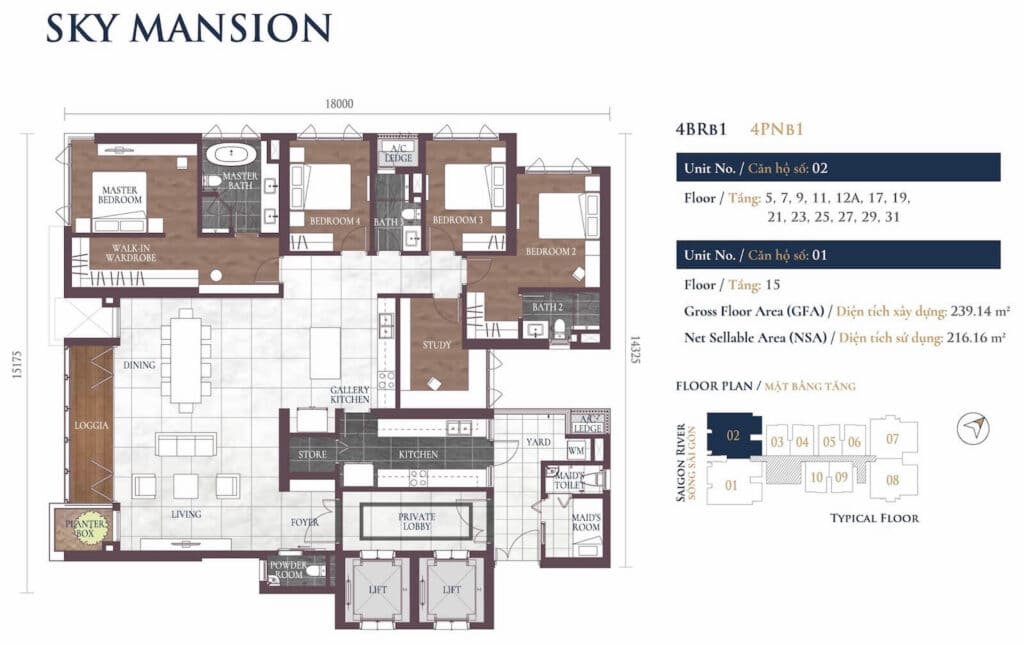 Mat Bang Can Ho Sky Mansion Altaz Feliz En Vista 4 Phong Ngu 239m2 Can So 02 City Rise