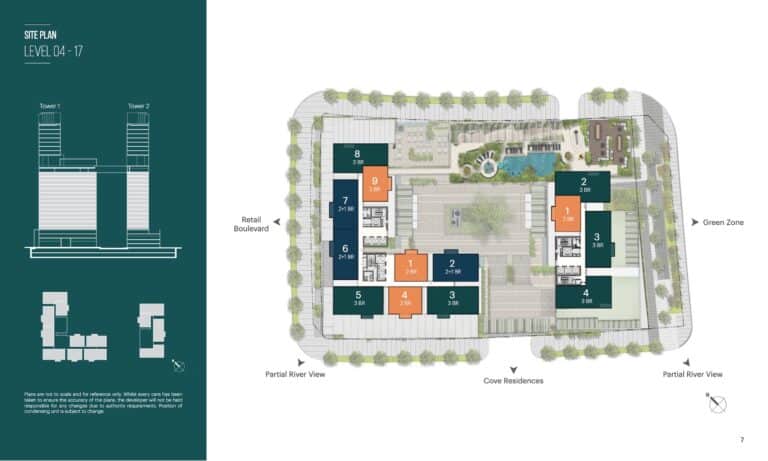 Mặt Bằng Căn Hộ Narra Residences – Empire City Thủ Thiêm