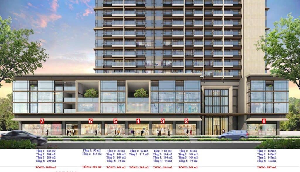 Mat Bang Shophouse The River Thu Thiem City Rise 1 City Rise