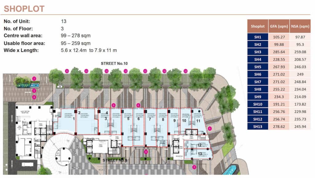 Mat Bang Shoplot Shophouse Q2 Thao Dien Tp Thu Duc 1 City Rise