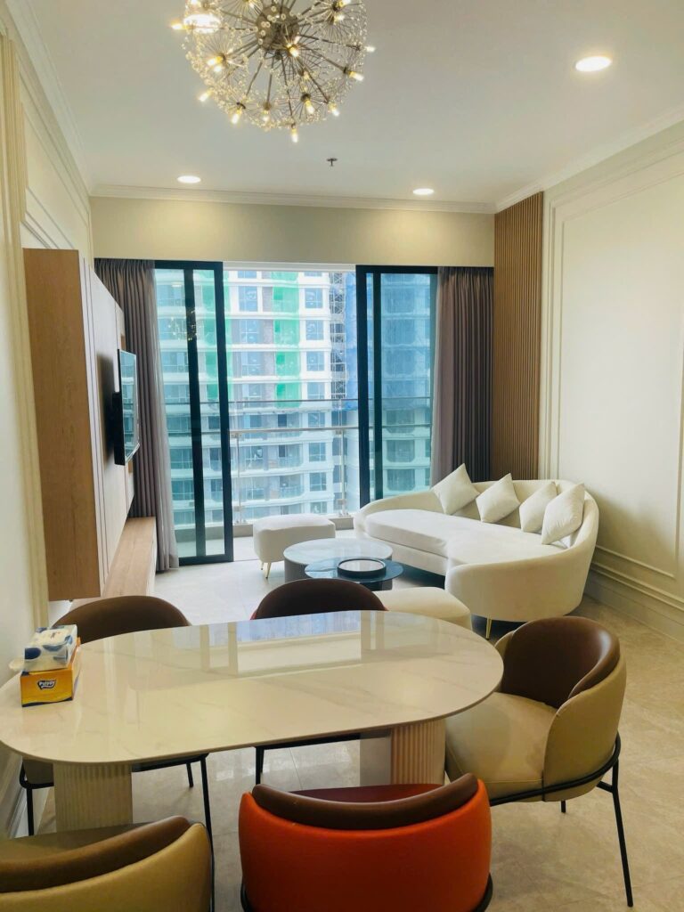 Bán Căn Hộ 2PN Góc 94m2 The River Thủ Thiêm, Full Nội Thất - Hình 3