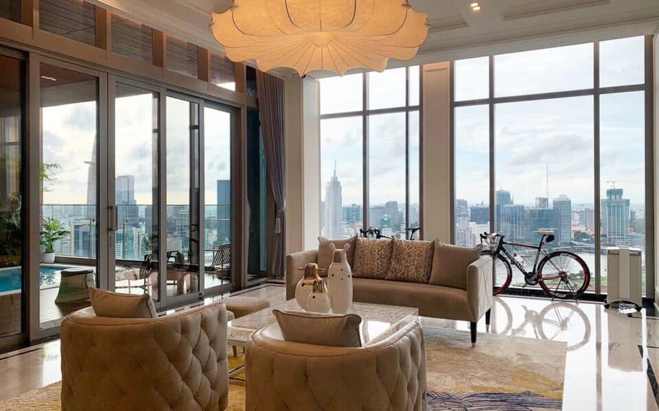 Ban Penhouse Linden 3 Phong Ngu 379m2 Tang 34 Full Noi That 148 Ty Bao Phi Thue City Rise 4