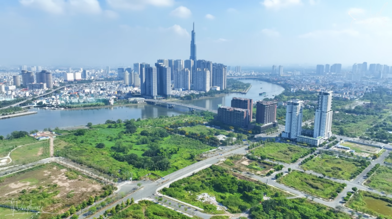 Tiến độ xây dựng dự án The Skye Thủ Thiêm