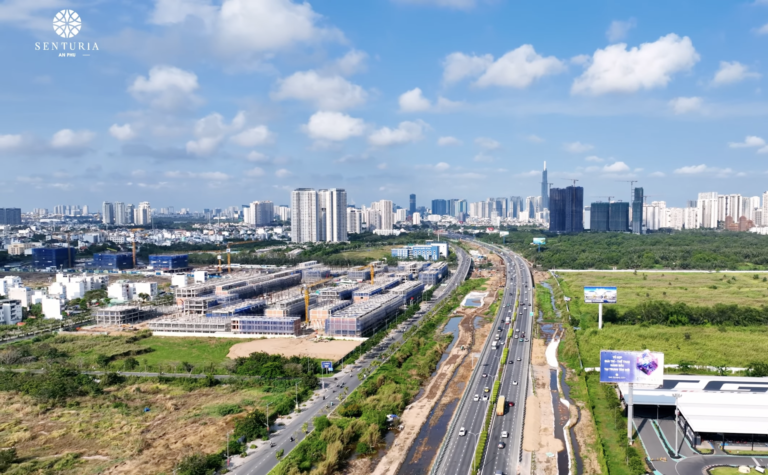 Tiến độ xây dựng dự án Senturia An Phú mới nhất