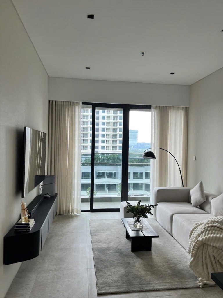 Cho Thuê The River Thủ Thiêm 1 PN 64m² Full Nt Hướng Mát - Hình 6