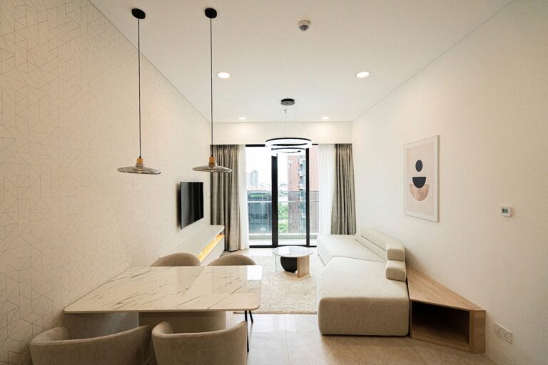 Cho Thuê 2PN 94m2 The River Thủ Thiêm Full Nt View Nội Khu - Hình 1