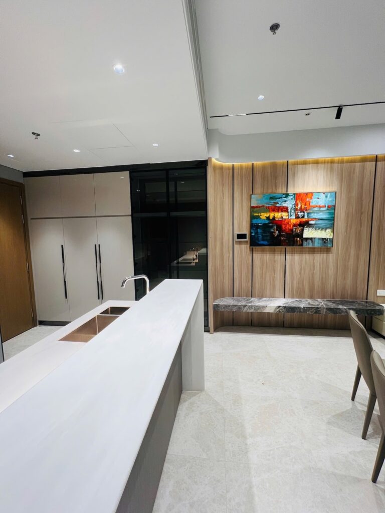 Cho Thuê 2PN 94m2 The River Thủ Thiêm Full Nt Đẹp Như Hình - Hình 5