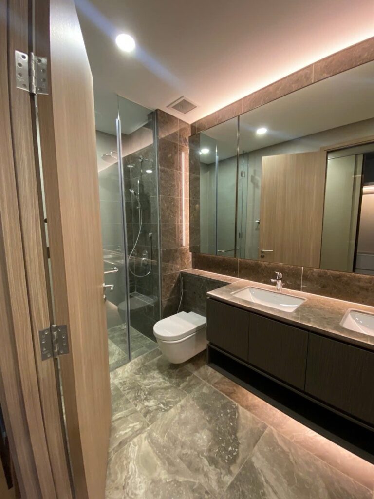 Cho Thuê 3PN 139m2 The River Thủ Thiêm Nội Thất Cơ Bản - Hình 19