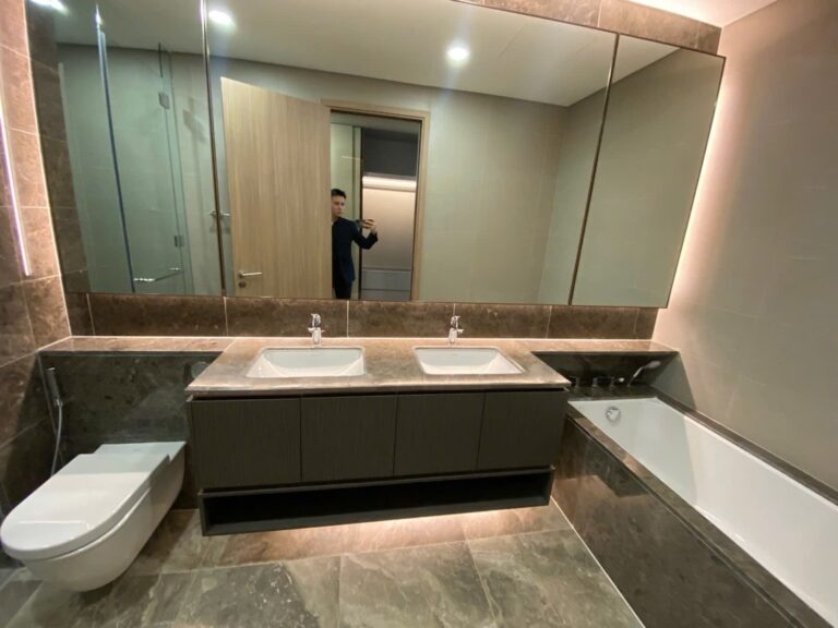 Cho Thuê 3PN 139m2 The River Thủ Thiêm Nội Thất Cơ Bản - Hình 16