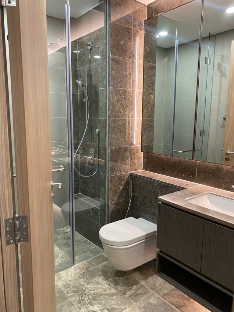 Cho Thuê 3PN 139m2 The River Thủ Thiêm Nội Thất Cơ Bản - Hình 15