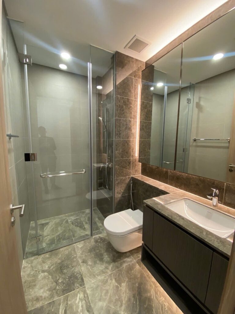 Cho Thuê 3PN 139m2 The River Thủ Thiêm Nội Thất Cơ Bản - Hình 11