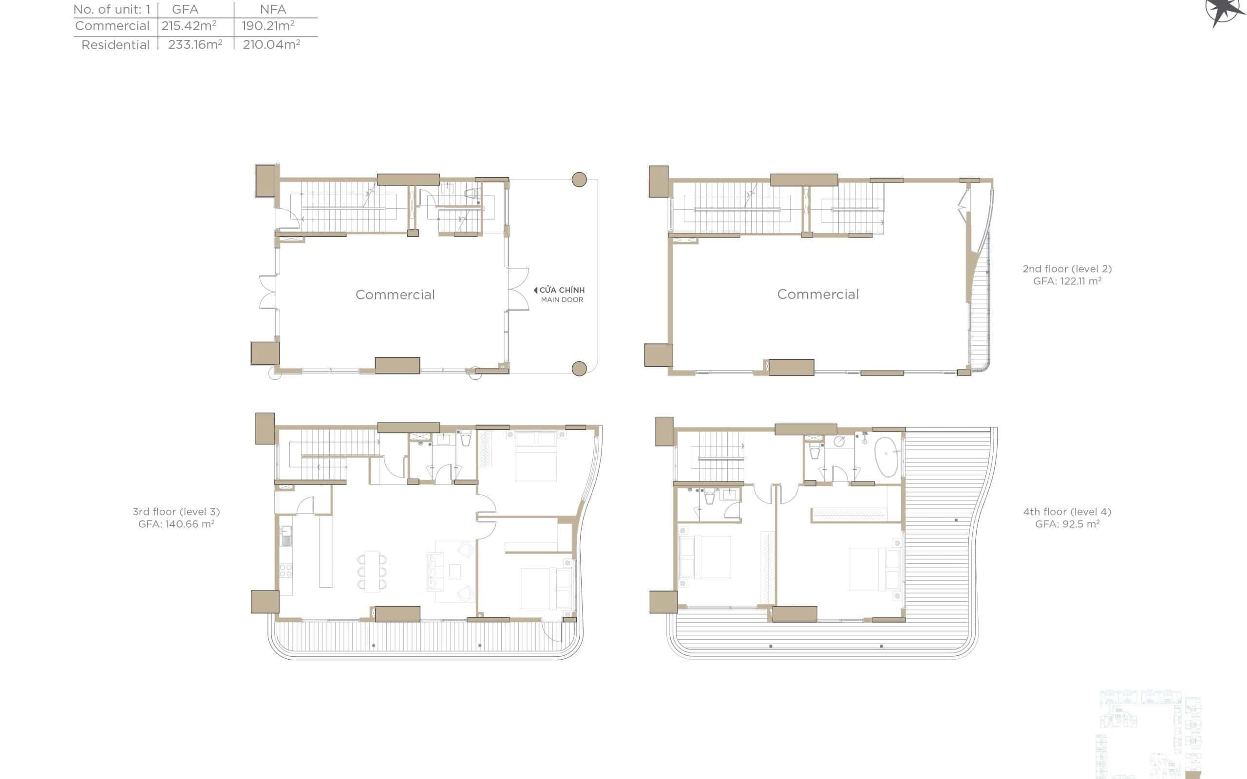 Layout Mat Bang Shophouse Zeit River Thu Thiem Tp Thu Duc Khoi De Podium City Rise