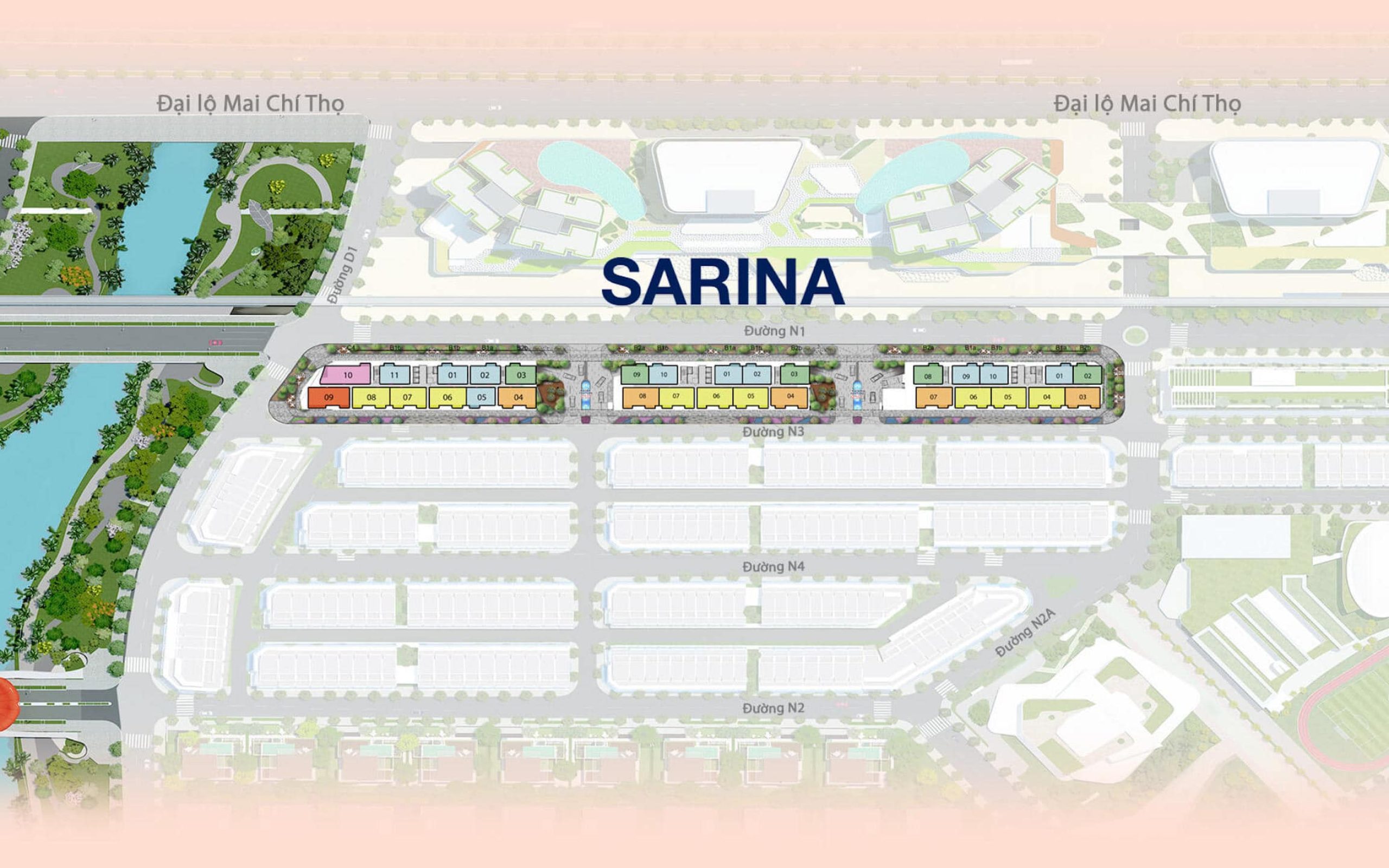 Mat Bang Can Ho Sarina Khu Do Thi Sala Dai Quang Minh Thu Thiem Tp Thu Duc City Rise