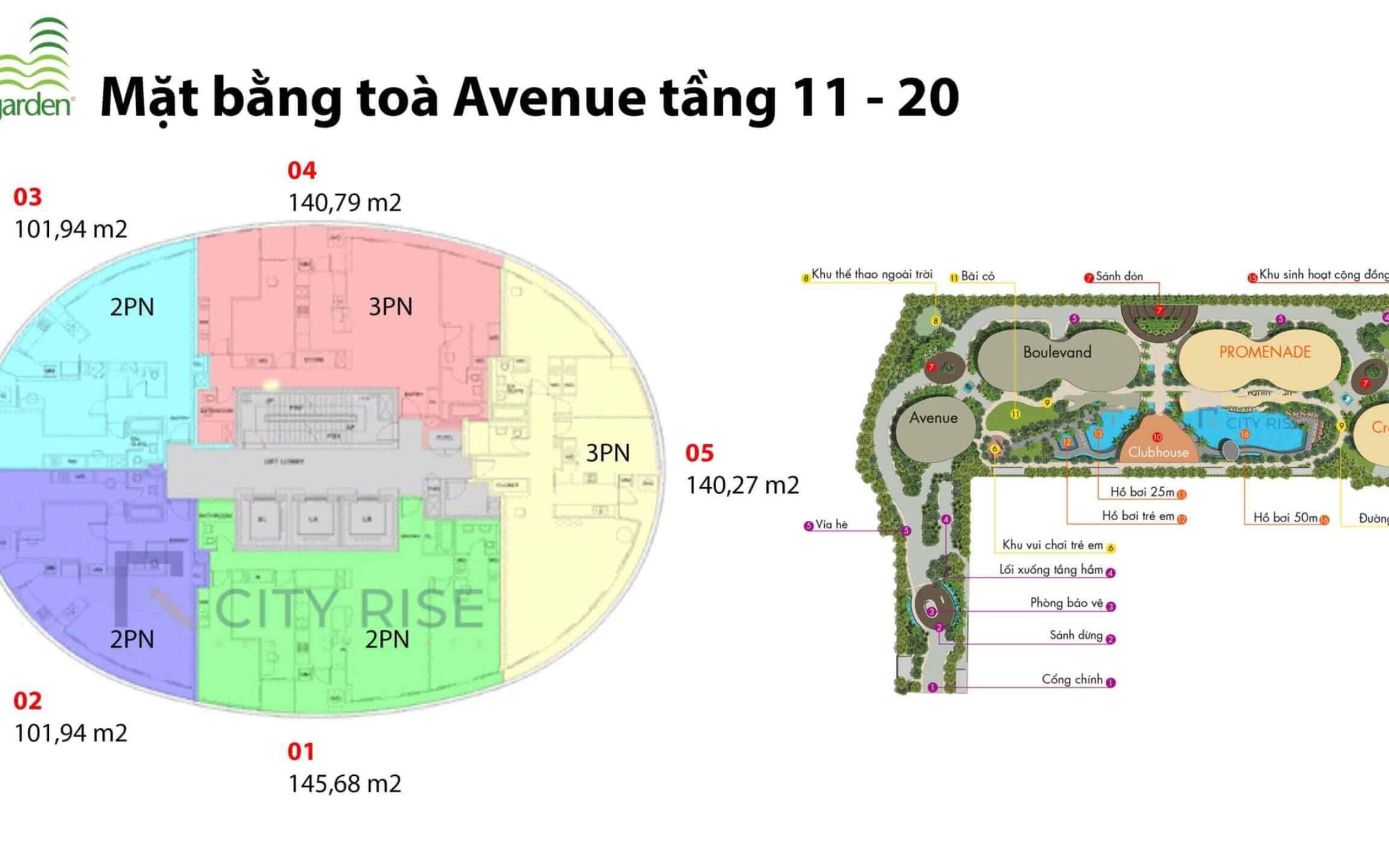 Mat Bang Can Ho Thap Avanue City Garden Binh Thanh Tang 11 20 City Rise