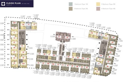 Mat Bang Can Ho The Galleria Metropole Thu Thiem Tp Thu Duc Tang 4 City Rise
